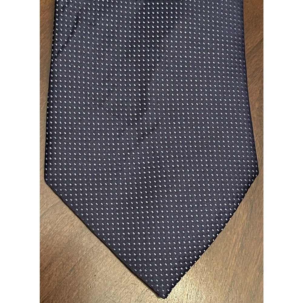Sparks John Sparks Blue 100% Polyester Men’s Neck Tie Made In China